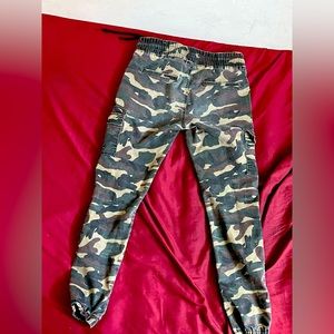 Army fatigue comfortable stretchy pants